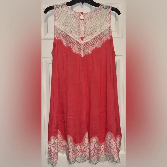 (S)Umgee Midi Lace Dress - Picture 2 of 5